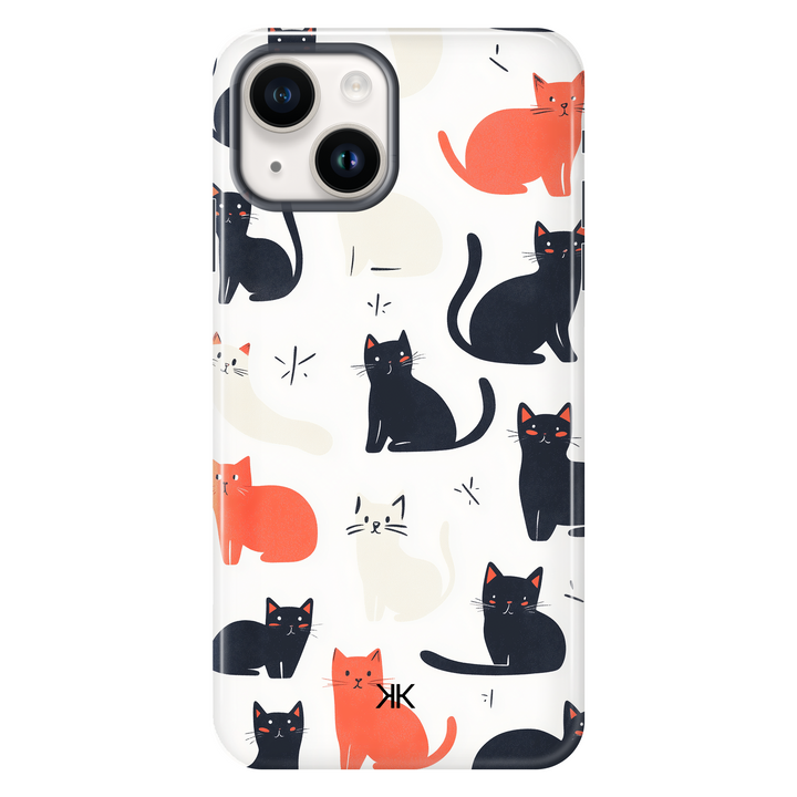 Sitting Cats Phone Case - Tough Case - iphone-14