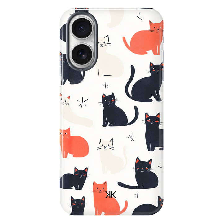 Sitting Cats Phone Case - Tough Case - iphone-16