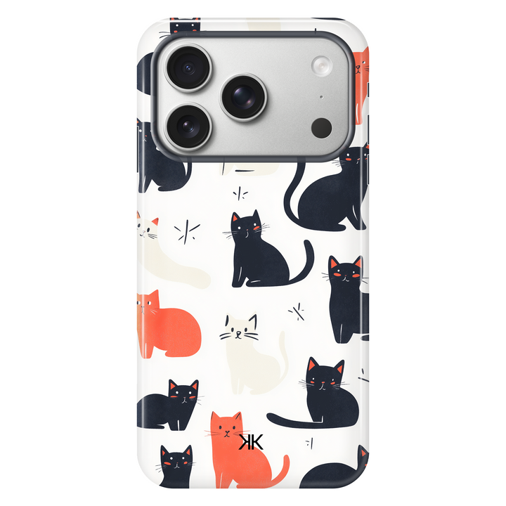 Sitting Cats Phone Case - Tough Case - iphone-17-pro