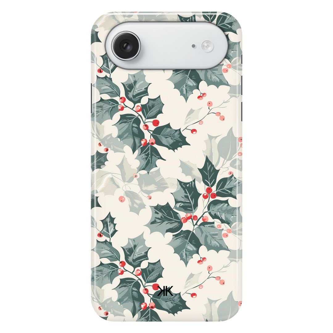 Christmas Holly phone case for iPhone 17 Air