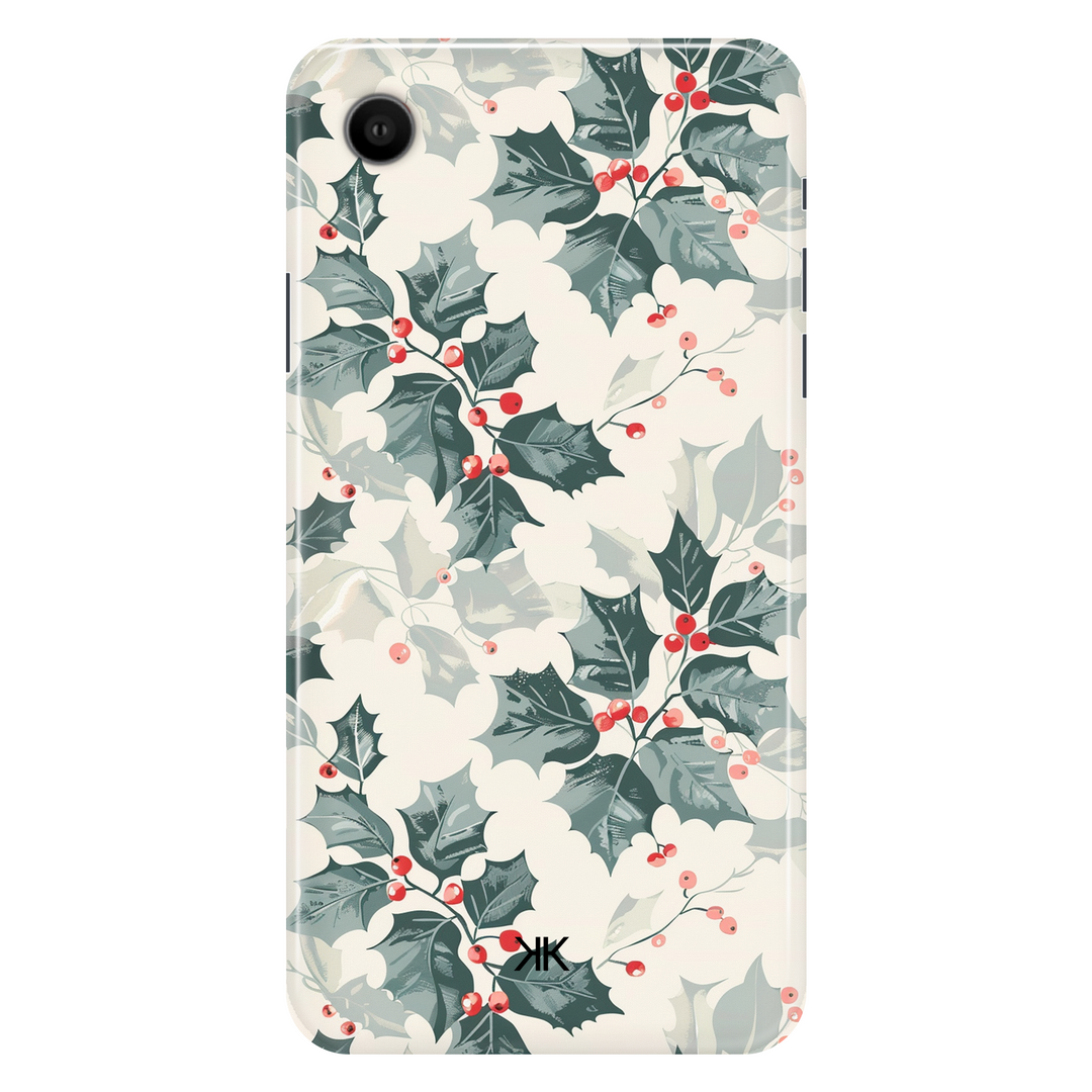 Christmas Holly phone case for iPhone XR