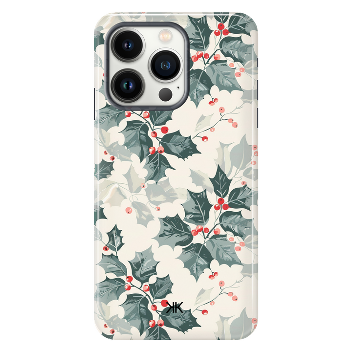 Christmas Holly Phone Case - Tough Case - iphone-13-pro