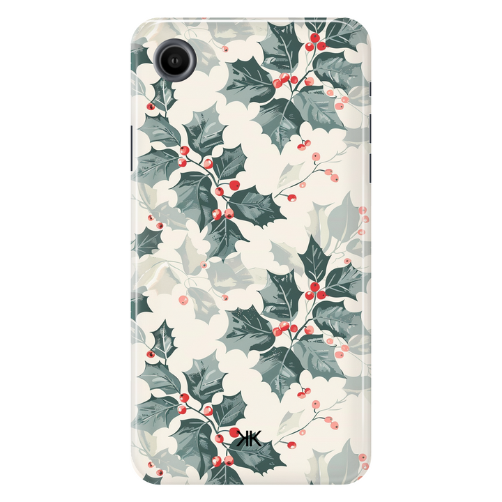 Christmas Holly Phone Case - Tough Case - iphone-xr