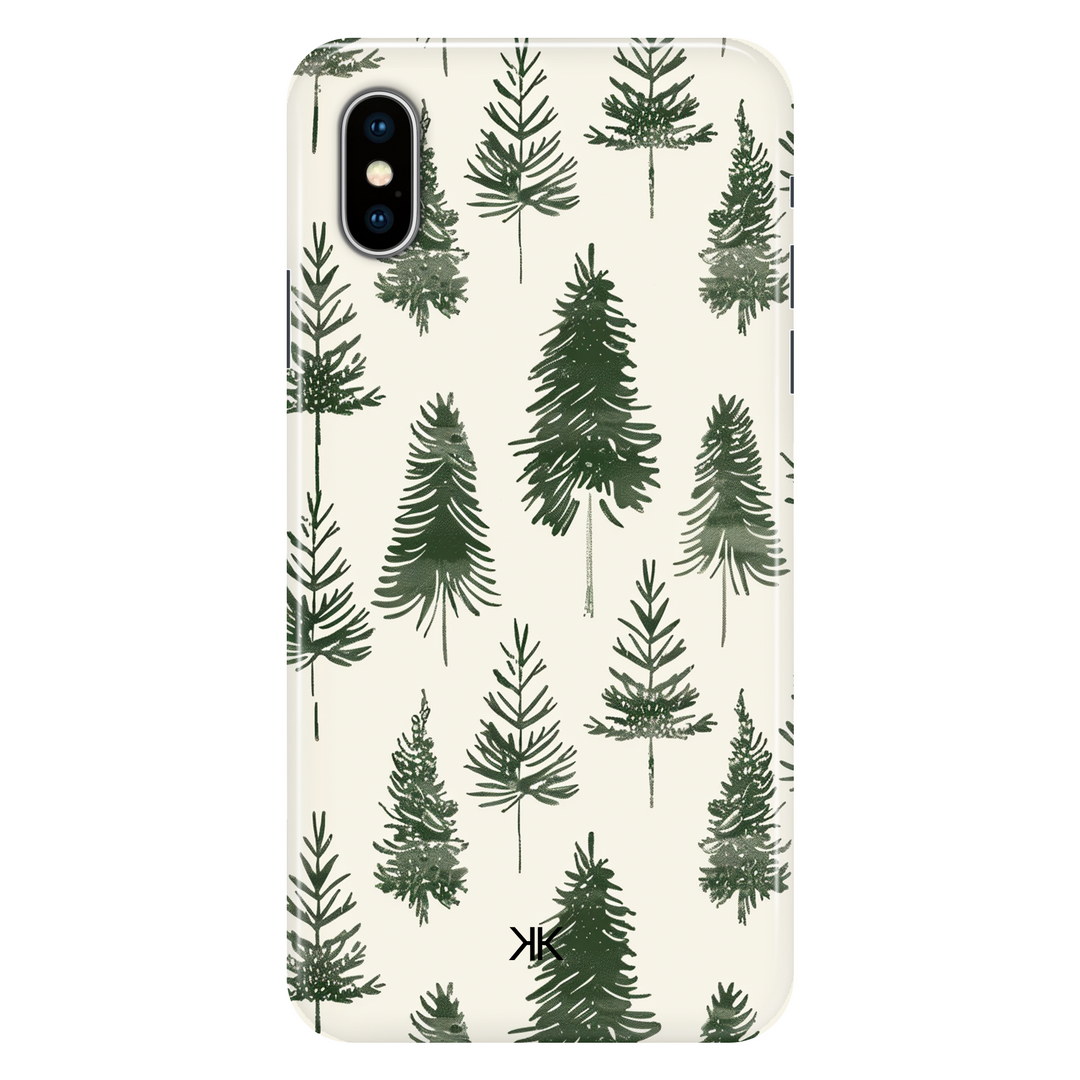 Christmas Trees phone case for iPhone X