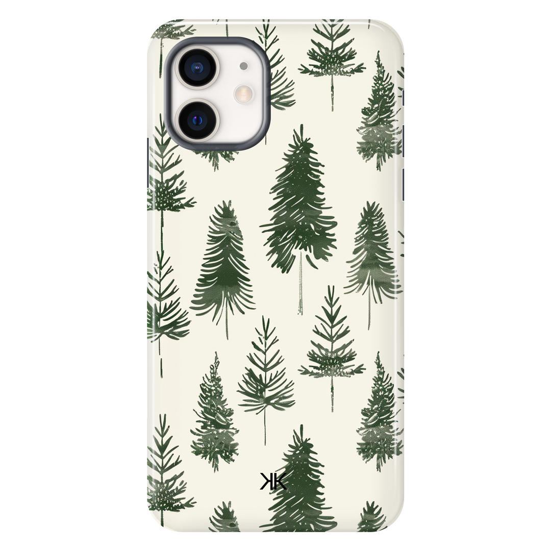 Christmas Trees Phone Case - Tough Case - iphone-12