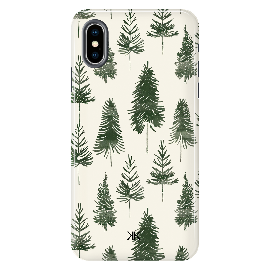 Christmas Trees Phone Case - Tough Case - iphone-x