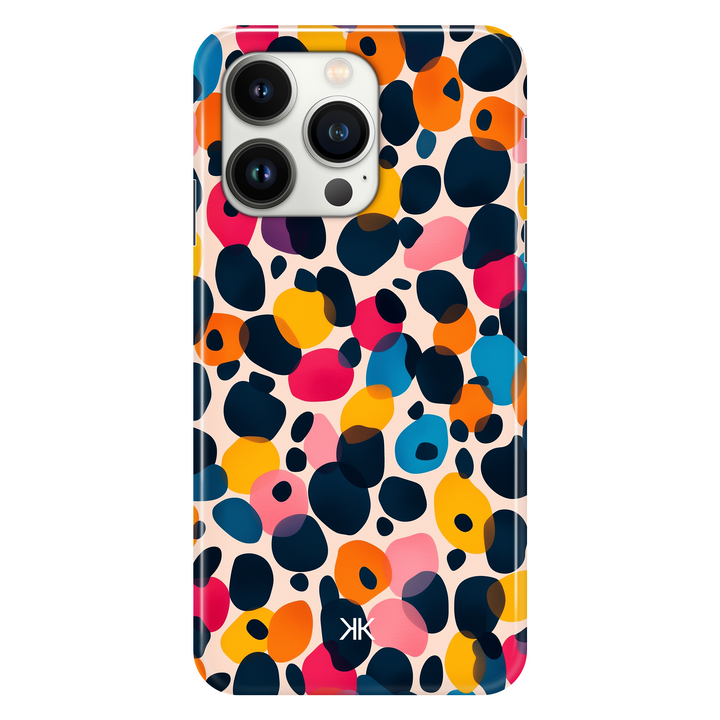 Coloured Cheetah phone case for iPhone 13 Pro