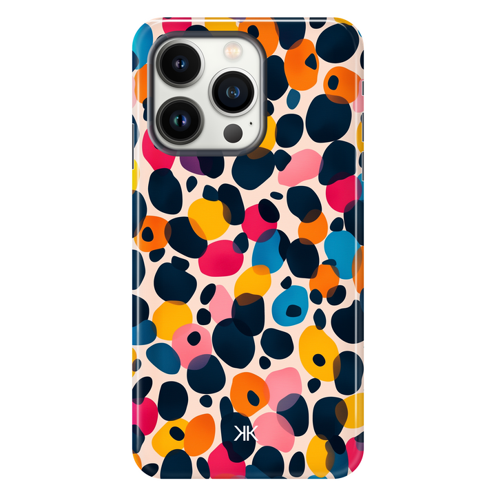 Coloured Cheetah Phone Case - Tough Case - iphone-13-pro