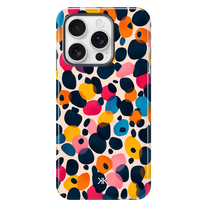 Coloured Cheetah Phone Case - Tough Case - iphone-16-pro