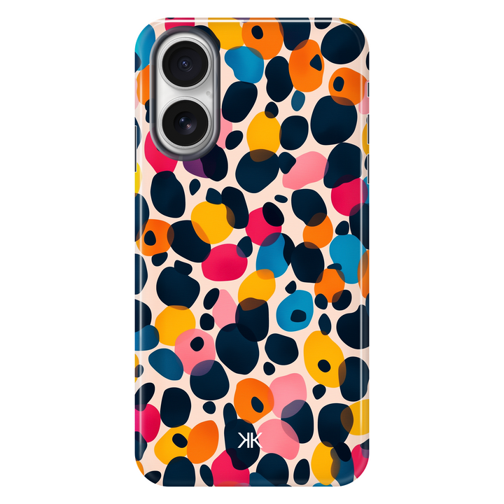 Coloured Cheetah Phone Case - Tough Case - iphone-16