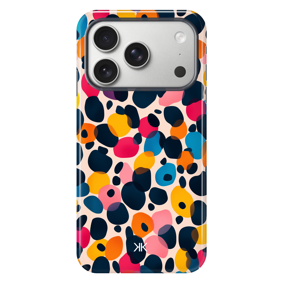 Coloured Cheetah Phone Case - Tough Case - iphone-17-pro