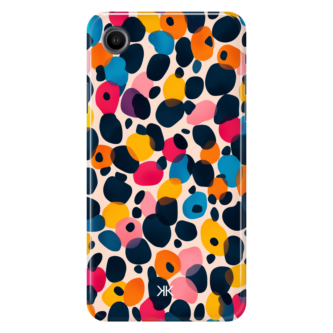 Coloured Cheetah tough phone case for iPhone XR