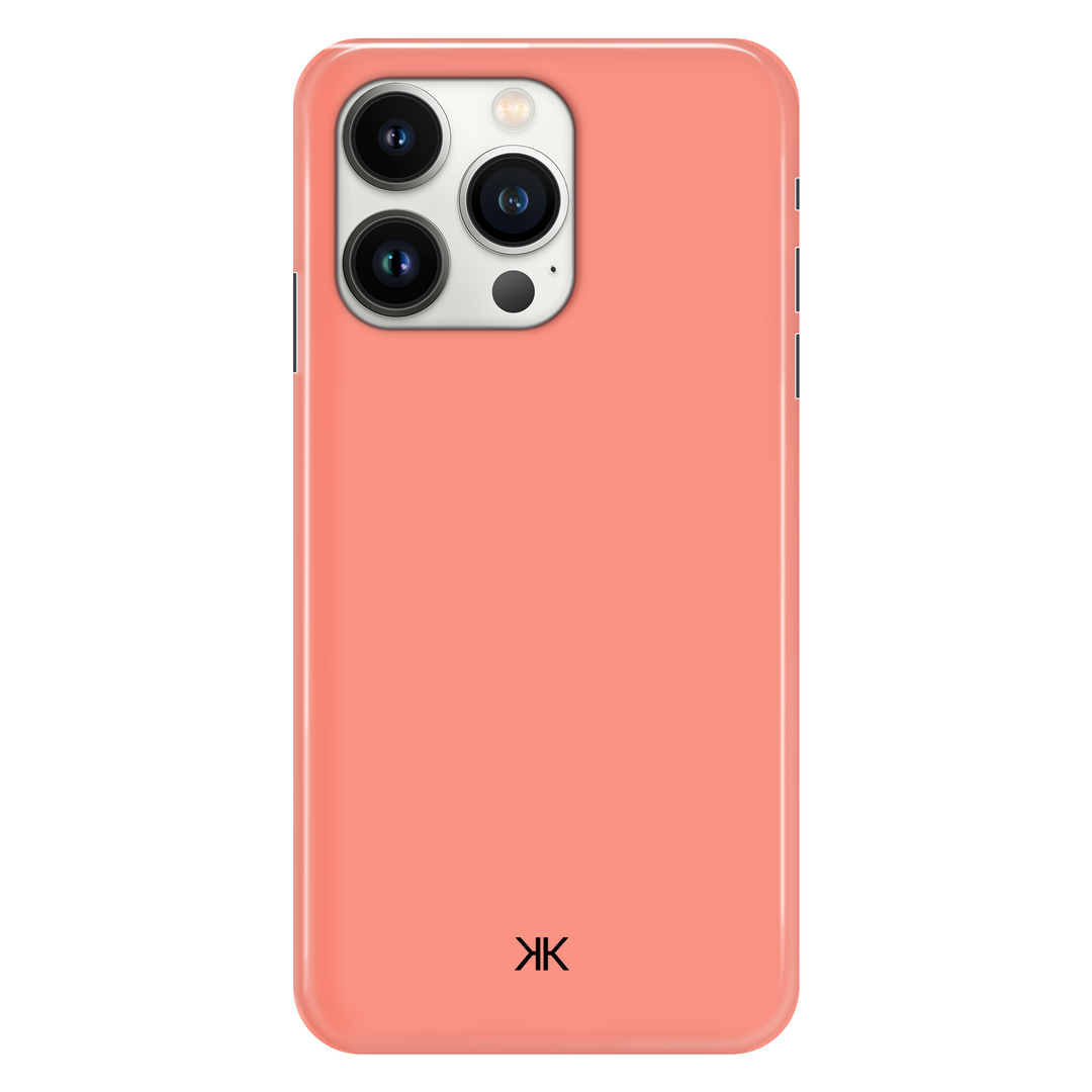 Pastel Coral phone case for iPhone 13 Pro