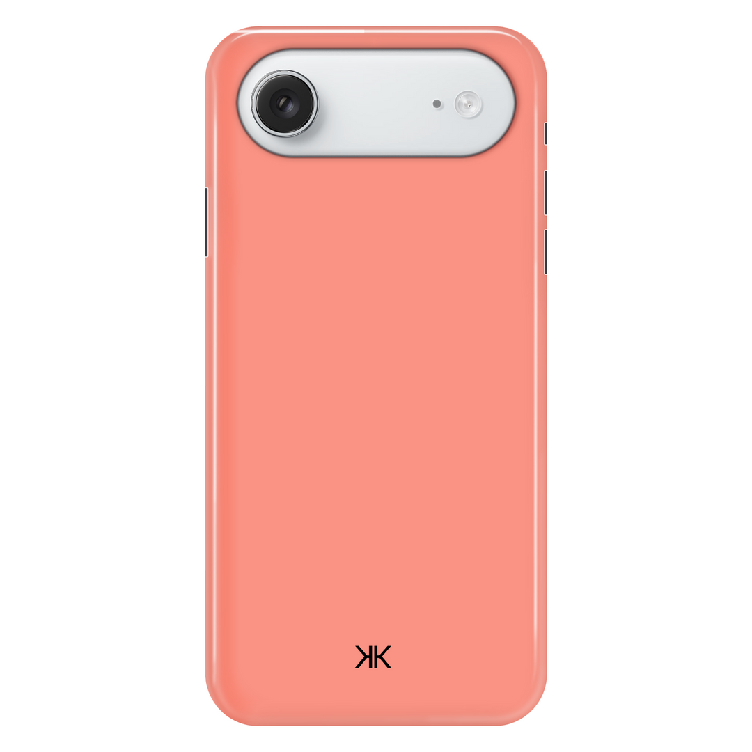 Pastel Coral phone case for iPhone 17 Air