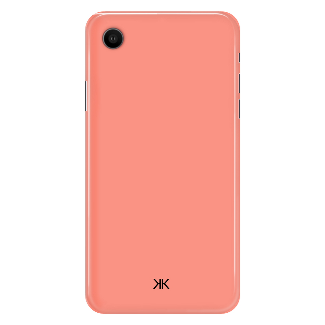 Pastel Coral phone case for iPhone XR