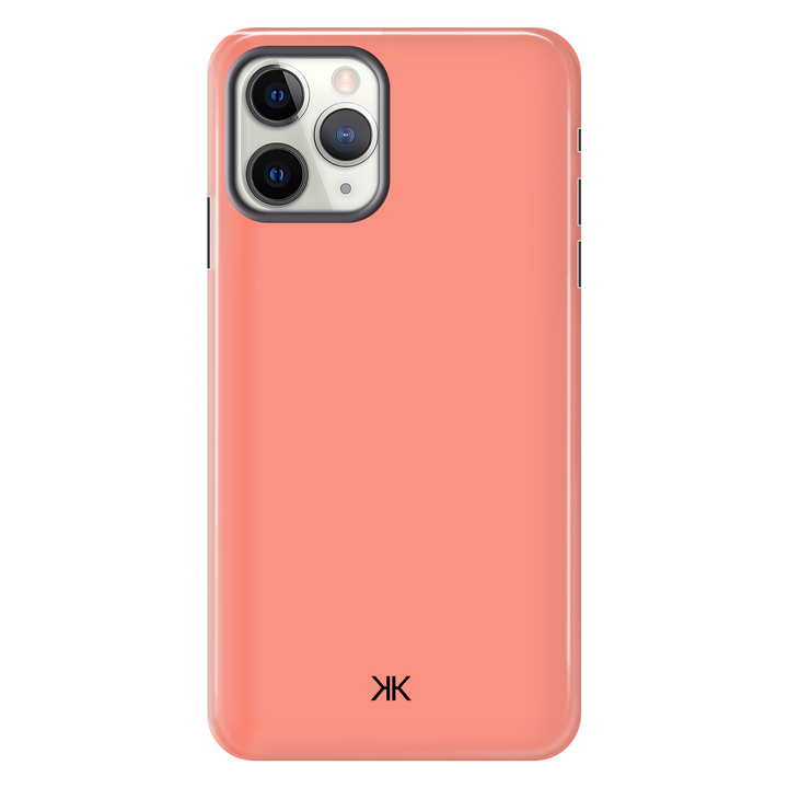 Pastel Coral Phone Case - Tough Case - iphone-11-pro