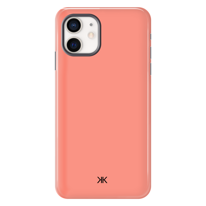 Pastel Coral Phone Case - Tough Case - iphone-12
