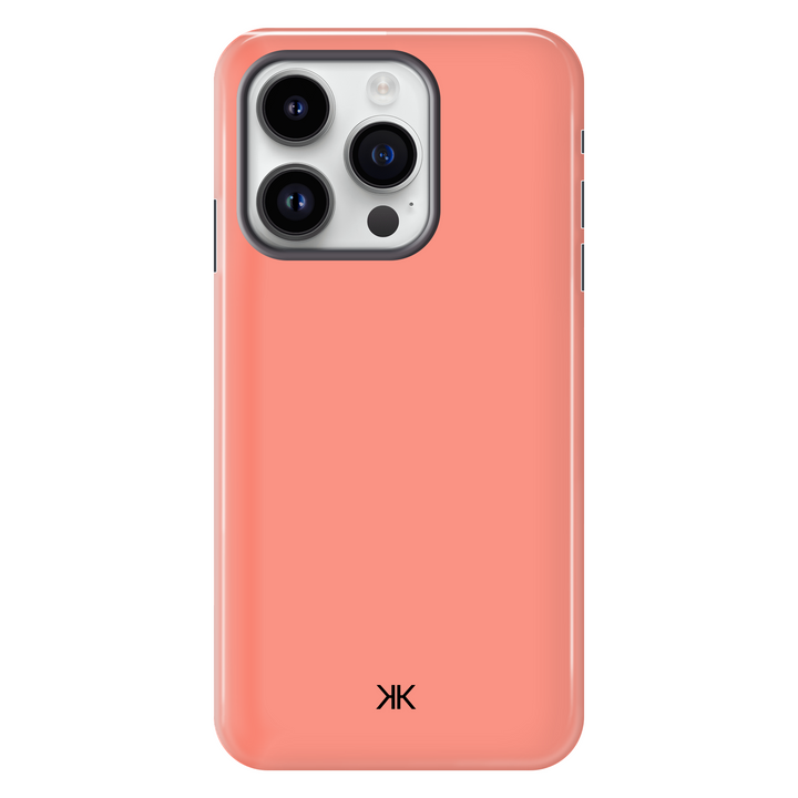 Pastel Coral Phone Case - Tough Case - iphone-14-pro