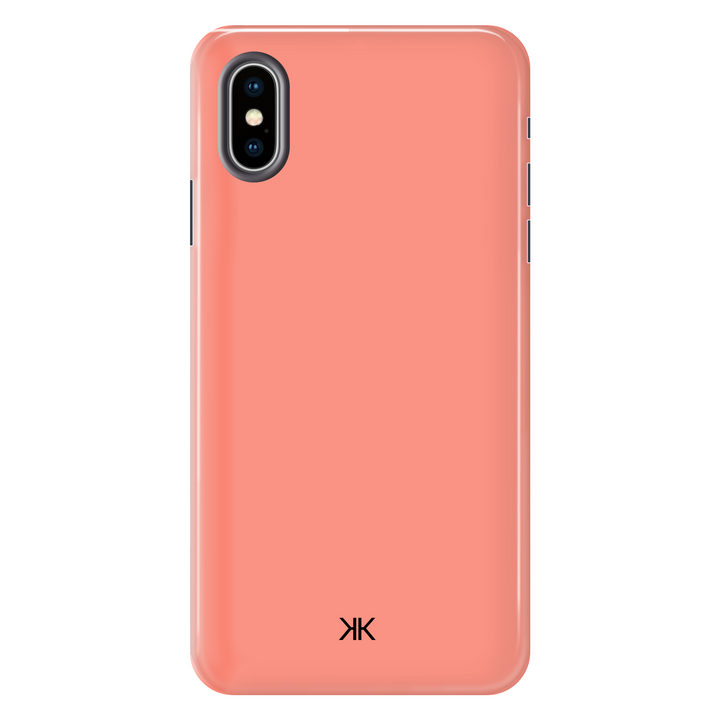 Pastel Coral Phone Case - Tough Case - iphone-x