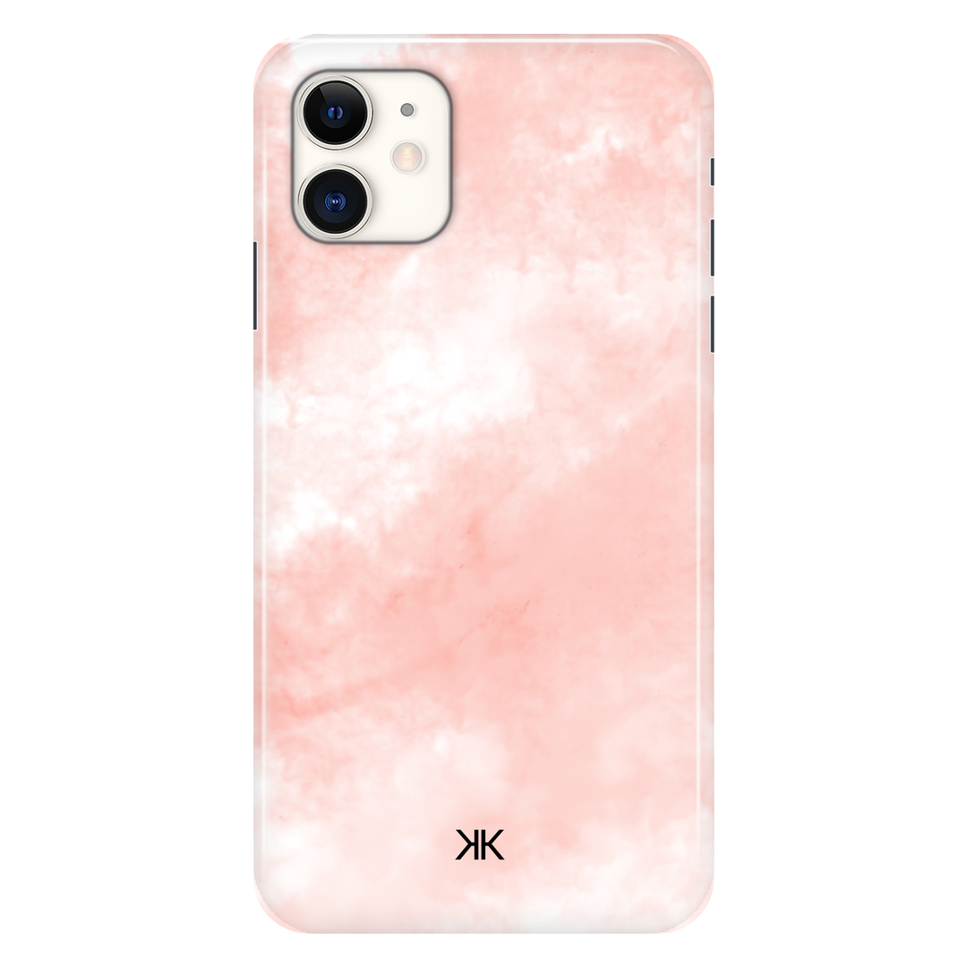 Pastel Coral Tie Dye phone case for iPhone 11