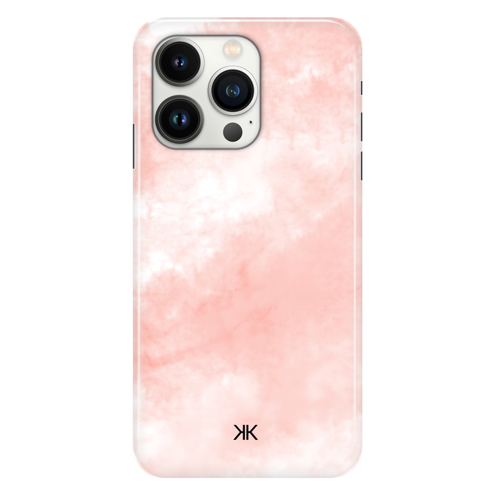 Pastel Coral Tie Dye phone case for iPhone 13 Pro