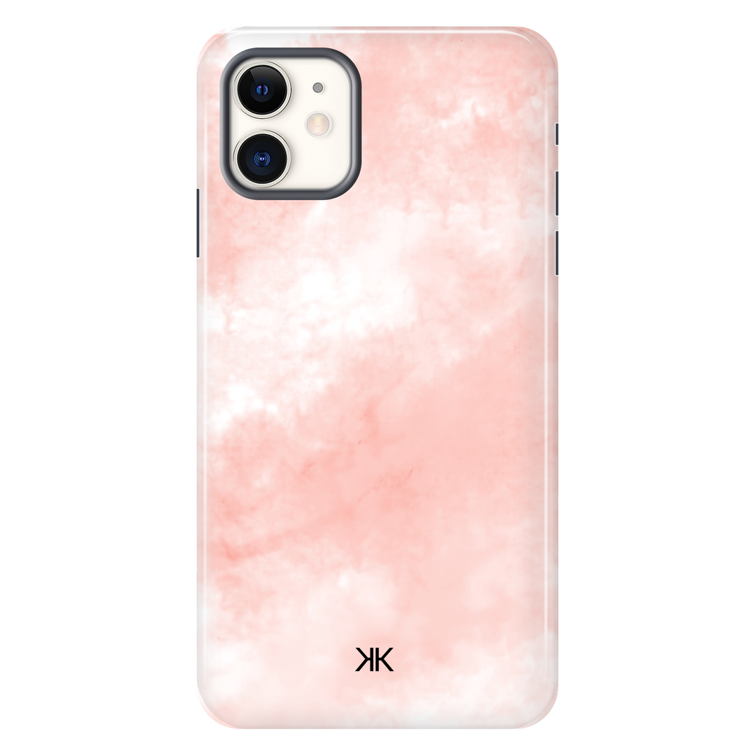 Pastel Coral Tie Dye Phone Case - Tough Case - iphone-11