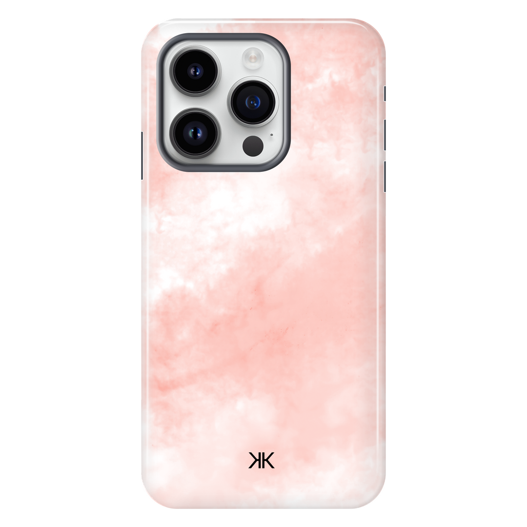 Pastel Coral Tie Dye Phone Case - Tough Case - iphone-14-pro