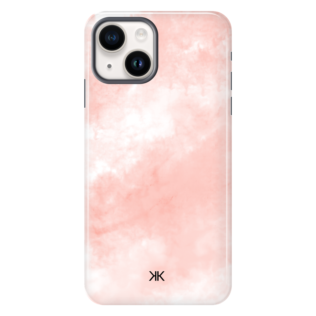 Pastel Coral Tie Dye Phone Case - Tough Case - iphone-14