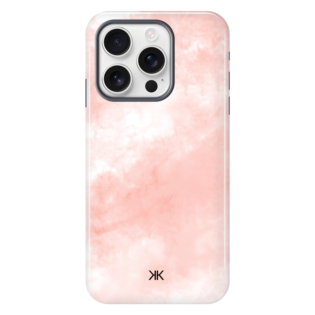 Pastel Coral Tie Dye Phone Case - Tough Case - iphone-16-pro