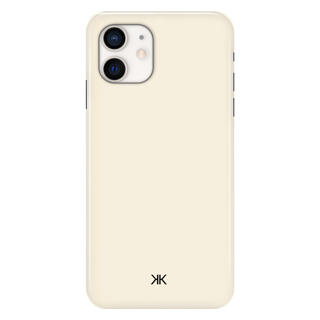 Pastel Cream phone case for iPhone 12