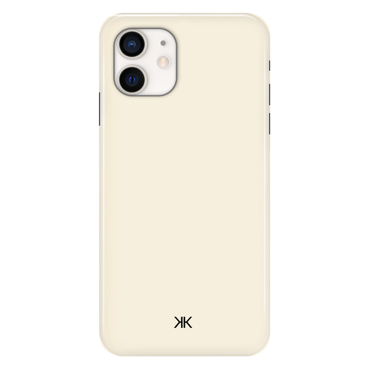Pastel Cream phone case for iPhone 12