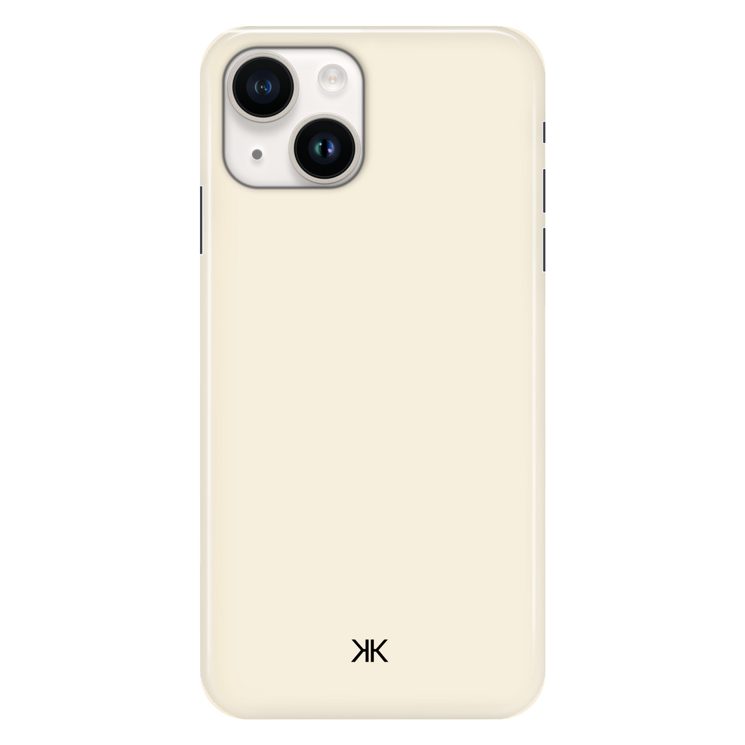Pastel Cream phone case for iPhone 14