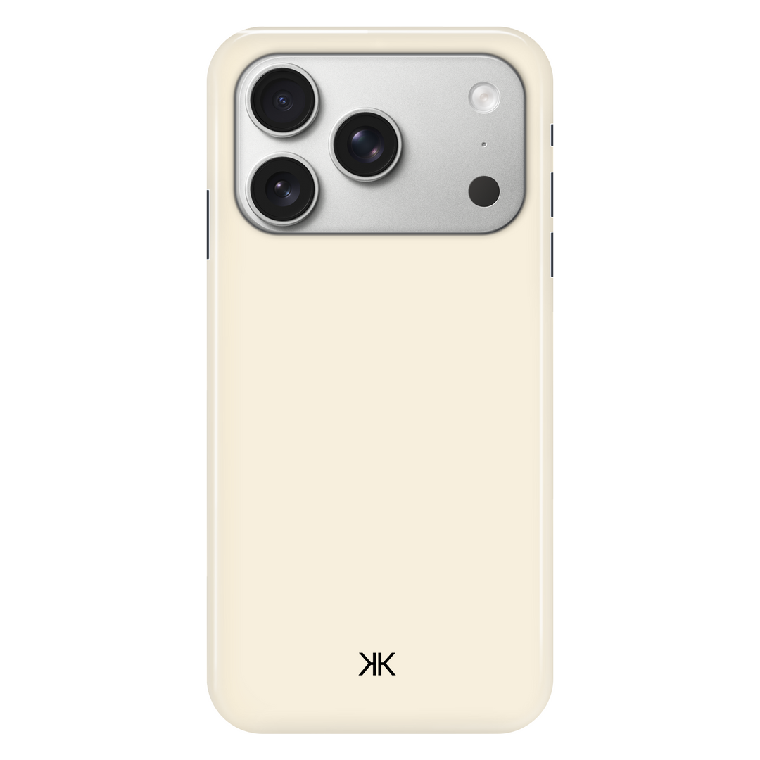Pastel Cream phone case for iPhone 17 Pro