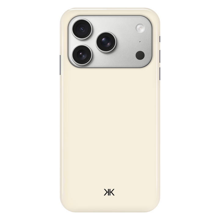 Pastel Cream phone case for iPhone 17 Pro