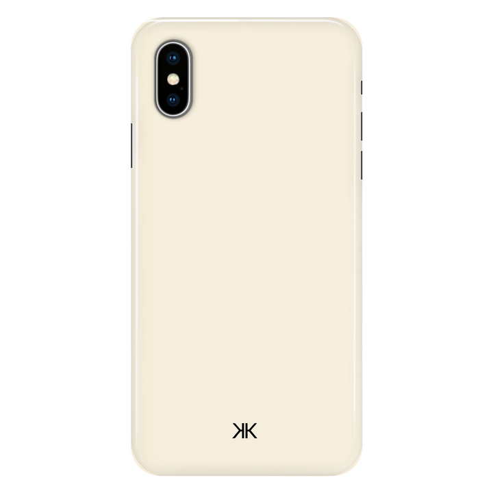 Pastel Cream phone case for iPhone X