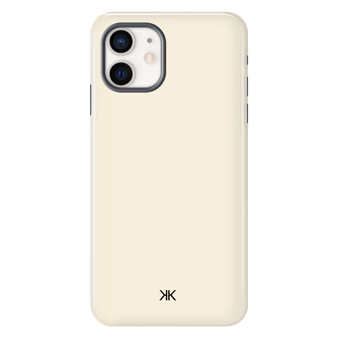 Pastel Cream Phone Case - Tough Case - iphone-12