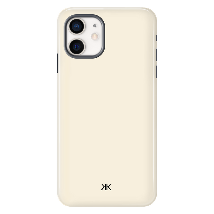 Pastel Cream Phone Case - Tough Case - iphone-12