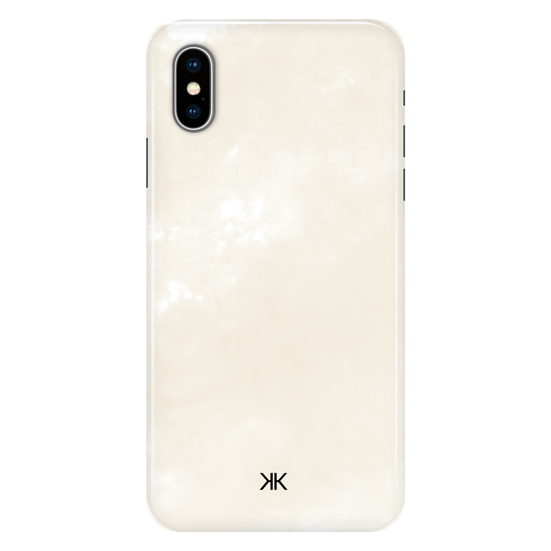 Pastel Cream Tie Dye phone case for iPhone X