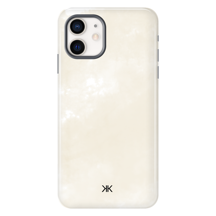 Pastel Cream Tie Dye Phone Case - Tough Case - iphone-12