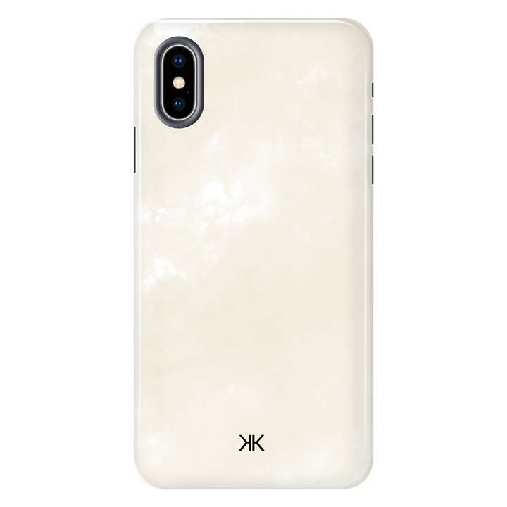 Pastel Cream Tie Dye Phone Case - Tough Case - iphone-x
