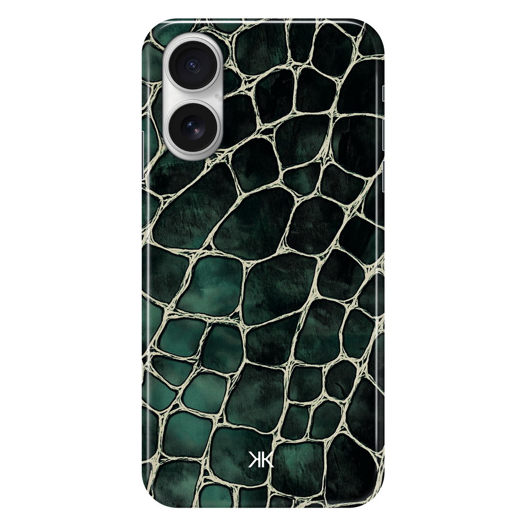 Crocodile Print phone case for iPhone 16