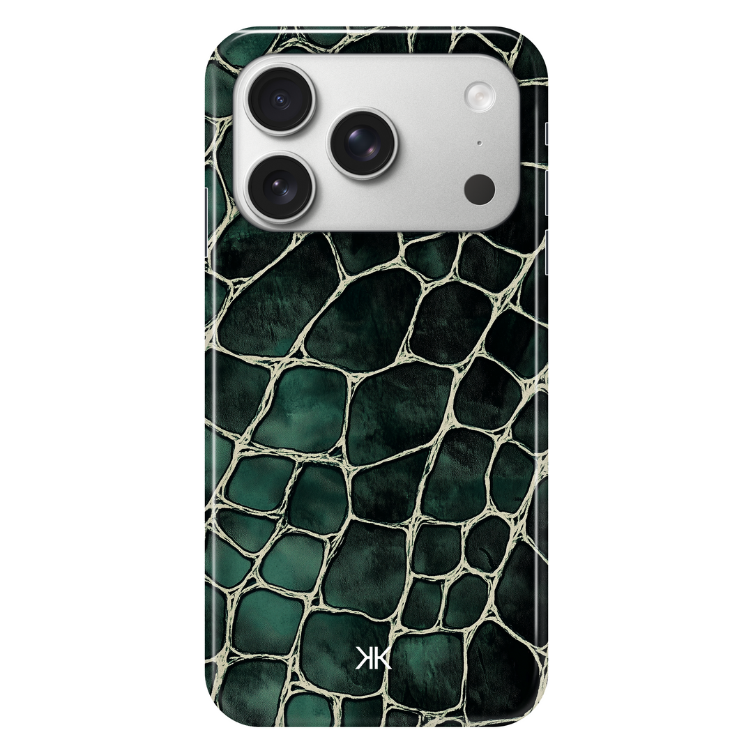 Crocodile Print phone case for iPhone 17 Pro