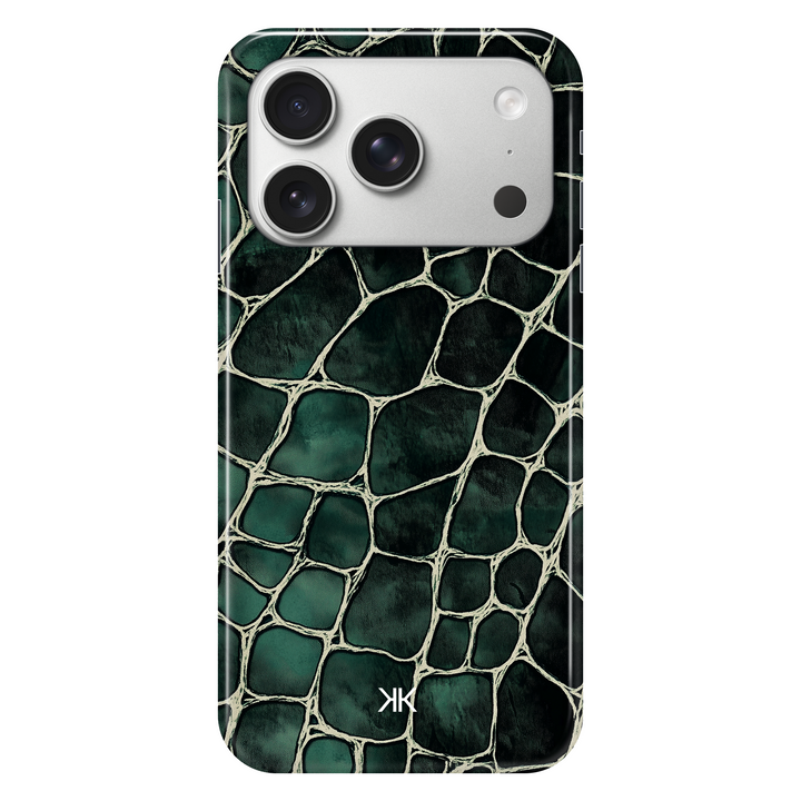 Crocodile Print phone case for iPhone 17 Pro