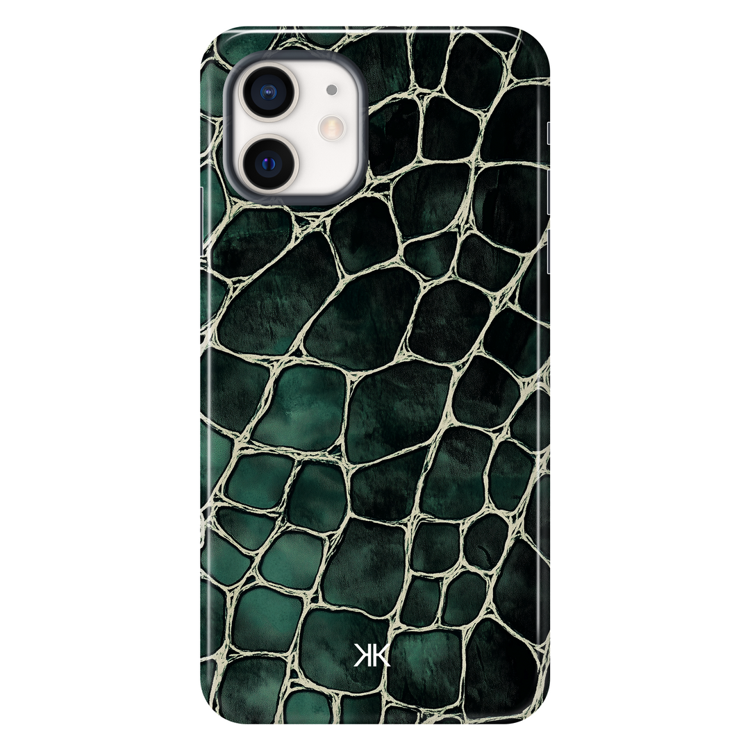 Crocodile Print Phone Case - Tough Case - iphone-12
