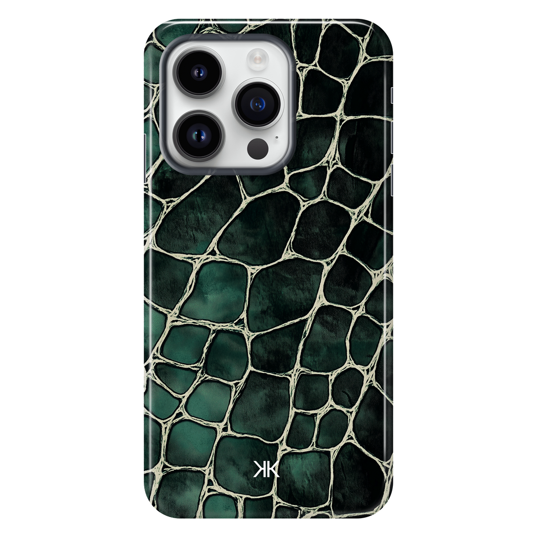 Crocodile Print Phone Case - Tough Case - iphone-14-pro