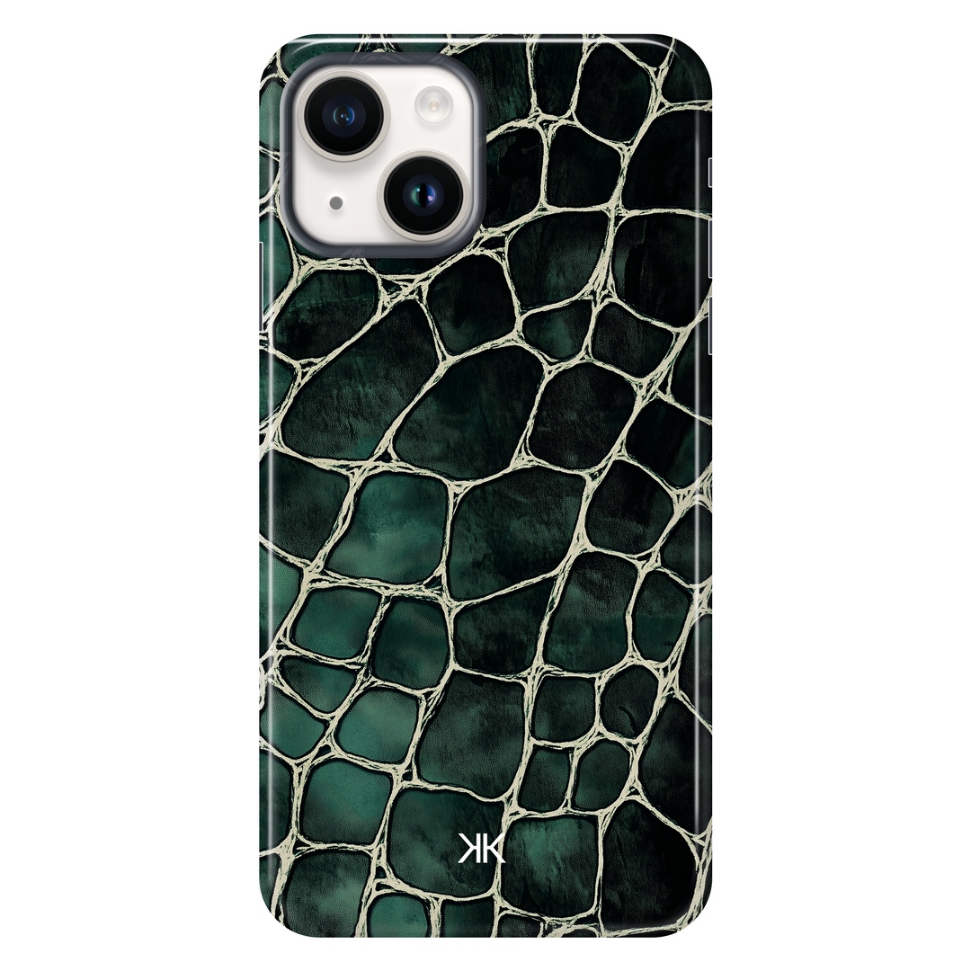 Crocodile Print Phone Case - Tough Case - iphone-14