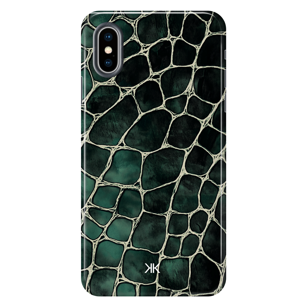Crocodile Print Phone Case - Tough Case - iphone-x