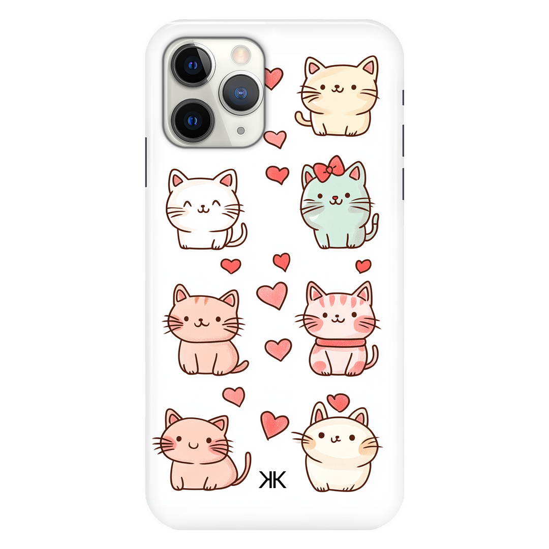 Cute Kitty Cat phone case for iPhone 11 Pro