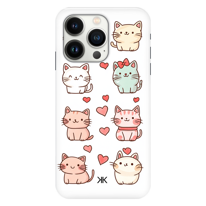 Cute Kitty Cat phone case for iPhone 13 Pro