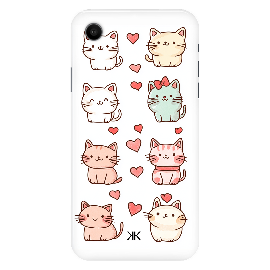 Cute Kitty Cat phone case for iPhone XR